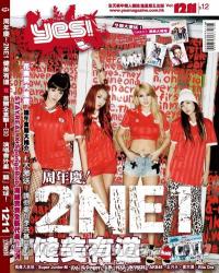 『2NE1（トゥエニィワン）封面 YES！2014年 VOL.1211』 