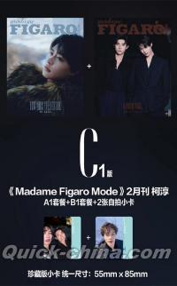『費加羅 FIGARO MODE 2025年2月《趙柯淳C1版》（雑誌2冊＋公式カード6枚）』