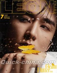 『LEON中文版 2026年7月A版（張新成、公式カード4枚）』 