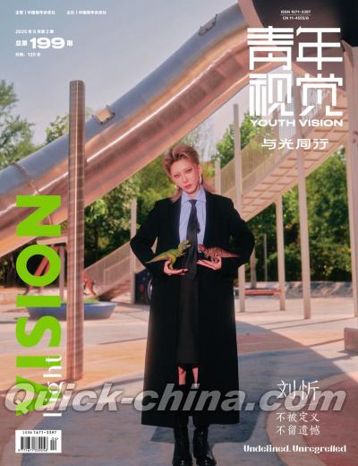 『VISION青年視覚2025年第2期A版（劉忻、公式カード1枚＋公式ポスター1枚）』