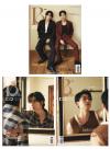 中国雑誌 健康・ファッション その他『女友Bella＋2025年6月典藏版3冊セット（Donghae东海 & Eunhyuk银赫、公式ポスター3枚＋公式カード17枚）』