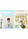 中国雑誌 健康・ファッション その他『Astral 2025年 Birthday Special C版2冊セット（Save、公式カード14枚＋公式ポスター2枚）』