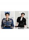 中国雑誌 健康・ファッション 費加羅『Madame Figaro 費加羅男士 2025年8月C版2冊セット（侯明昊、公式カード13枚）』