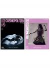 中国雑誌 健康・ファッション 時尚COSMO『時尚COSMOPOLITAN 2025年9月AB版2冊セット（劉詩詩）』