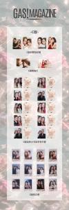 中国雑誌 娯楽・エンタメ その他『GAS蓋斯日誌 2025年C版2冊セット（Jane&Kao、公式カード）』