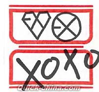 『1st Album XOXO（Kiss Version）預購版（台湾版）（海報、はがき付き）』